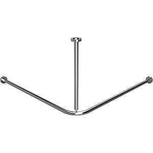 Карниз для ванны Bemeta 90х90 101120111 нержавеющая сталь купить в интернет-магазине сантехники Sanbest