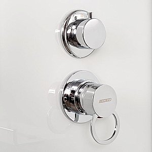 Душевая кабина DTO ЕМ1580 с пультом 80х80 купить в интернет-магазине Sanbest