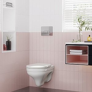 Унитаз подвесной Berges ALBIT S Rimless 82146 белый купить в интернет-магазине Sanbest