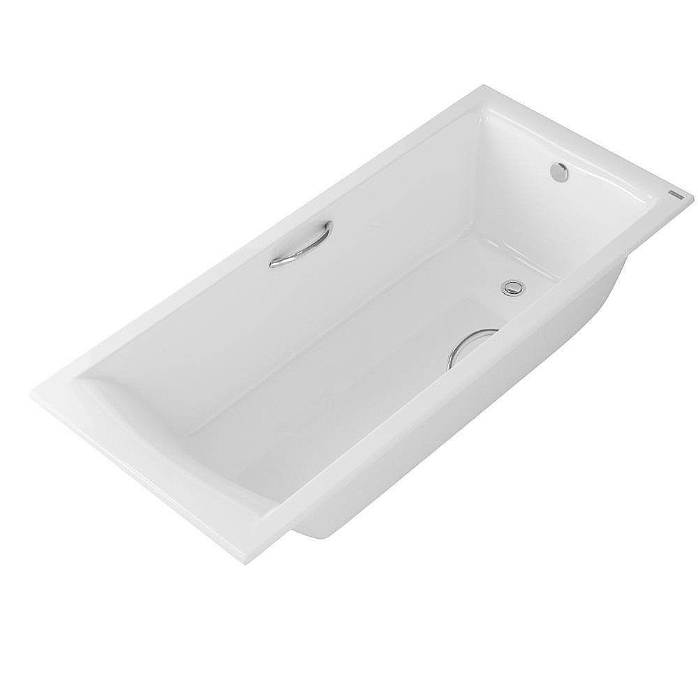 Ванна чугунная OWL 1975 Konung OWLIB191115 180x80 белая купить в интернет-магазине Sanbest