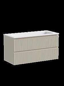 Тумба с раковиной Sancos SNOB R SNR100CE 100 Beige Soft для ванной в интернет-магазине Sanbest