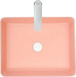 Раковина накладная WeltWasser WW ELBACH 2178 MP 51 розовая матовая купить в интернет-магазине Sanbest