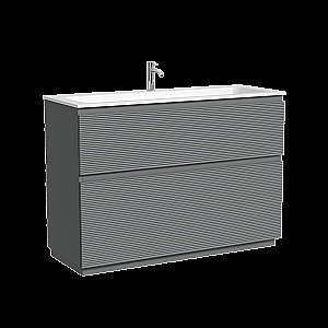 Тумба с раковиной Sancos FOLK Floor FL120FES/CN7017 120 Ergraut soft для ванной в интернет-магазине Sanbest