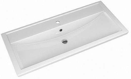 Тумба с раковиной Mixline Бруклин 100 543946 бетон для ванной в интернет-магазине Sanbest