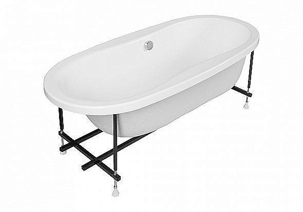 Акриловая ванна Aquanet Amelia 210617 180x80  с к/с купить в интернет-магазине Sanbest