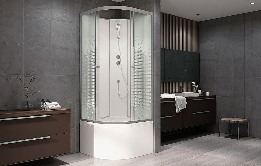 Душевая кабина AvaCan L910 N 100x100 без крыши купить в интернет-магазине Sanbest