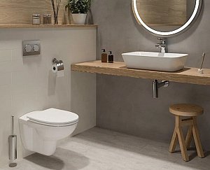 Унитаз Vitra S10 7855B003-0075 безободковый, белый купить в интернет-магазине Sanbest