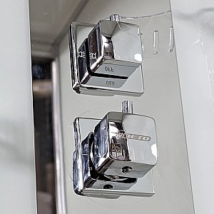 Душевая кабина DTO Серия Z Z120 KERAVA с электрикой 120x90 купить в интернет-магазине Sanbest