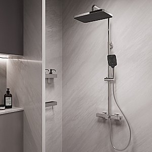 Душевая система Vincea Core VSFS-4CO1CH хром купить в интернет-магазине сантехники Sanbest