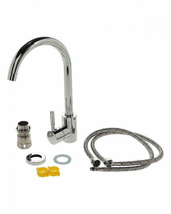 Смеситель для кухни Agger Zest A0701100 хром купить в интернет-магазине сантехники Sanbest