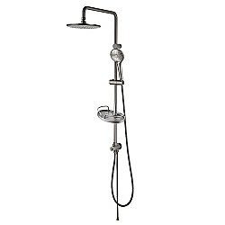 Душевая система Lemark Bronx LM3788GM графит купить в интернет-магазине сантехники Sanbest