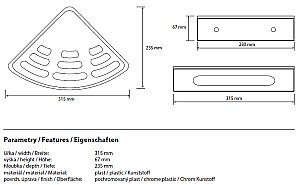 Мыльница Bemeta Cytro 102308216 купить в интернет-магазине сантехники Sanbest