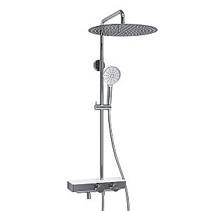 Душевая система WasserKraft Aller SET2665 Thermo хром купить в интернет-магазине сантехники Sanbest