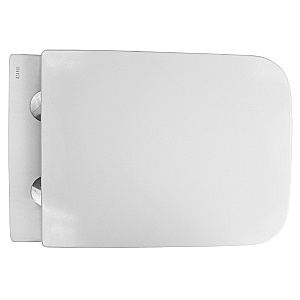 Унитаз подвесной Azario Flavia AZ-0076-UQ1 белый, безободковый, с крышкой микролифт, слив торнадо купить в интернет-магазине Sanbest