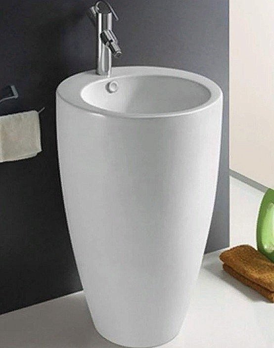 Раковина напольная Gid Autonomo 49 Nb133 81106 белая купить в интернет-магазине Sanbest