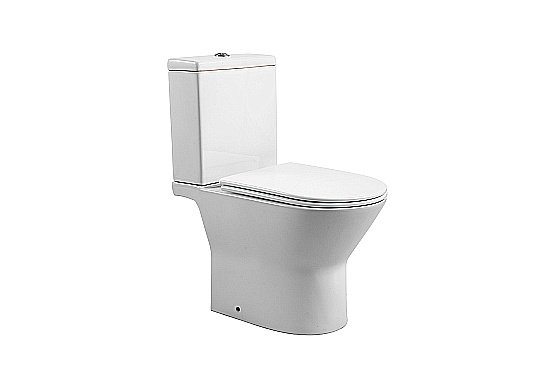 Унитаз-компакт Aquatek Леон AQ2785-00 белый, с крышкой микролифт, с бачком купить в интернет-магазине Sanbest