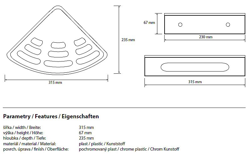 Мыльница Bemeta Cytro 102308216 купить в интернет-магазине сантехники Sanbest