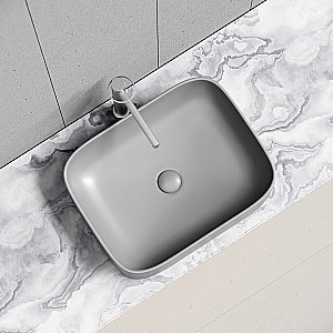 Раковина Ceramica Nova Element 50 CN6052MH антрацит матовый купить в интернет-магазине Sanbest