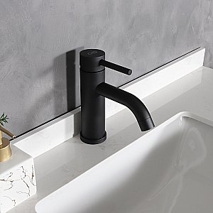 Смеситель для раковины Gid Inga SS096-BM-K черный матовый купить в интернет-магазине сантехники Sanbest