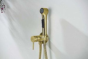 Гигиенический душ Aquatek Европа AQ1020BG золото шлифованное купить в интернет-магазине сантехники Sanbest