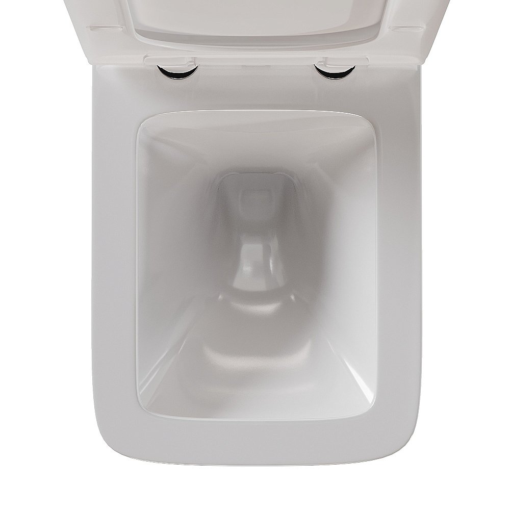 Унитаз подвесной BERGES Sigma 082254 безободковый, с крышкой микролифт купить в интернет-магазине Sanbest