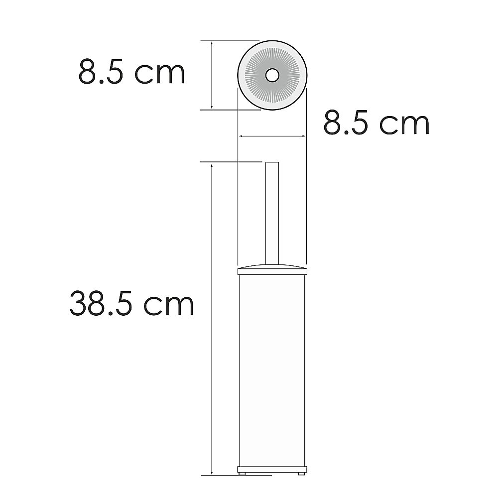 Ершик для унитаза WasserKraft K-1027PG золото купить в интернет-магазине сантехники Sanbest