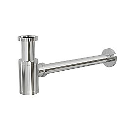 Сифон для раковины D&K DC9074 хром купить в интернет-магазине сантехники Sanbest