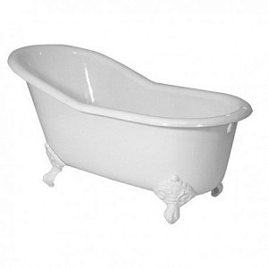 Ванна чугунная Magliezza Gracia 170x76 белая/ножки белые купить в интернет-магазине Sanbest