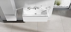 Тумба с раковиной Ravak Clear SD 1000 белая для ванной в интернет-магазине Sanbest