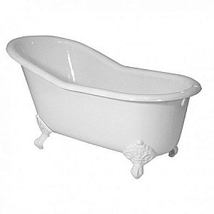Ванна чугунная Magliezza Gracia 170x76 белая/ножки белые купить в интернет-магазине Sanbest