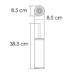 Ершик для унитаза WasserKraft K-1027PG золото купить в интернет-магазине сантехники Sanbest