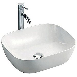 Раковина Koller Pool ROUND 49 RN-0490-WB белая купить в интернет-магазине Sanbest