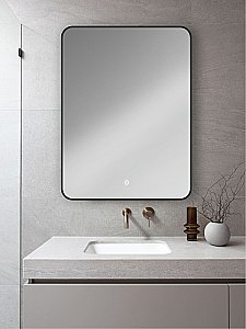 Зеркало LED Orange Black BL-50ZE в ванную от интернет-магазине сантехники Sanbest