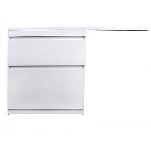 Тумба с раковиной напольная Style Line ДАЛЛАС 150 белая для ванной в интернет-магазине Sanbest