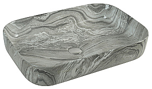 Раковина Azario 61 AZ-78625 серый мрамор купить в интернет-магазине Sanbest