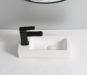 Раковина Ceramalux N 36,5 9272 белая купить в интернет-магазине Sanbest