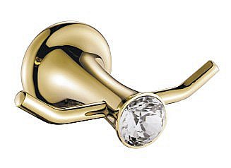 Крючок CeramaLux Valencia 88501G золото купить в интернет-магазине сантехники Sanbest