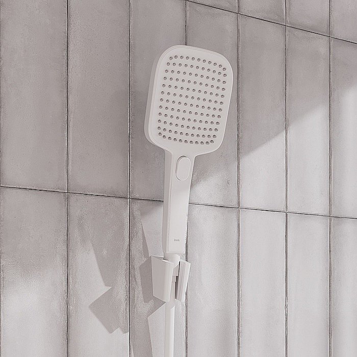 Душевая лейка Iddis Esper ESP3FWSi18 белая матовая купить в интернет-магазине сантехники Sanbest