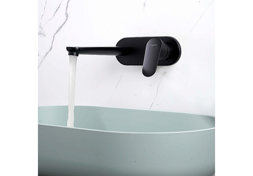 Смеситель для раковины Aquatek Ника AQ1813MB черный матовый купить в интернет-магазине сантехники Sanbest