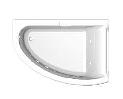 Ванна Astra-Form Анастасия 182х125 правая купить в интернет-магазине сантехники Sanbest