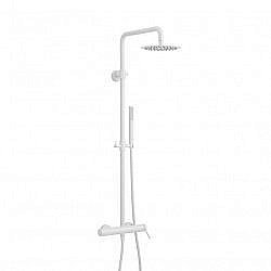 Душевая система Excellent Pi 1281  белая матовая купить в интернет-магазине сантехники Sanbest