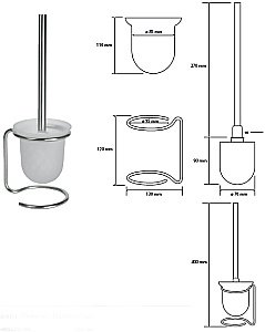 Ёршик напольный Bemeta Neo 104113105 купить в интернет-магазине сантехники Sanbest