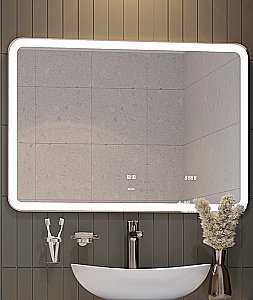 Зеркало LED VIGO Grani (Bora) Luxe z.GRI.100 в ванную от интернет-магазине сантехники Sanbest