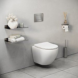 Кнопка для инсталляций Grossman Classic 700.K31.04.12M.12M хром сатиновый купить в интернет-магазине сантехники Sanbest