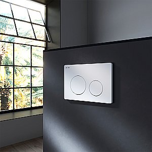 Кнопка для инсталляции AM.PM PrimeFit L I090101 Белый глянцевый купить в интернет-магазине сантехники Sanbest