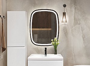 Зеркало с LED подстветкой Cezares MOLVENO CZR-SPC-MOV 110x80 в ванную от интернет-магазине сантехники Sanbest