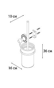 Ершик для туалета FIXSEN STYLE FX-41113 купить в интернет-магазине сантехники Sanbest
