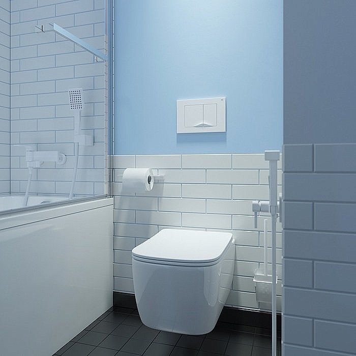 Кнопка для инсталляции IDDIS Unifix 005 UNI05MWi77 купить в интернет-магазине сантехники Sanbest