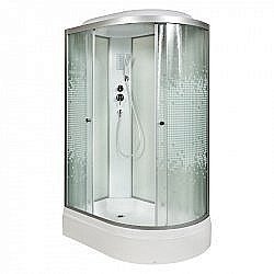 Душевая кабина Deto L 720 120х80 с электрикой левая купить в интернет-магазине сантехники Sanbest