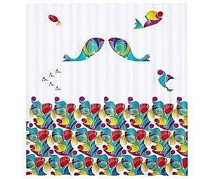 Шторка для ванны WasserKRAFT Berkel SC-68101 купить в интернет-магазине сантехники Sanbest